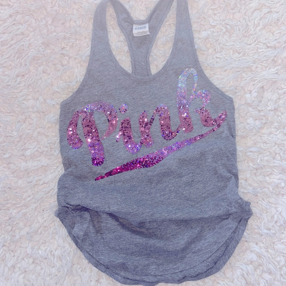 Vs Pink Tank Top